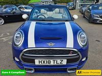 Begagnad Mini Cooper S Cabriolet 2018 Blå Cab