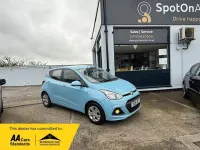 Usado Hyundai i10 SE 87 HP (63 kW) 2015 Azul Citadino