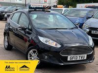 Used Ford Fiesta Zetec 2013 Black Hatchback