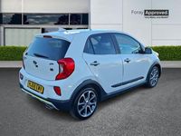 Used Kia Picanto X-Line 84 HP (61 kW) 2018 White Hatchback