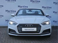 Used Audi A5 Cabriolet S-Line 214 HP (157 kW) 2017 White Cabriolet
