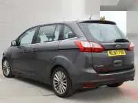 Used Ford Grand C-Max Titanium 125 HP (91 kW) 2017 Grey MPV