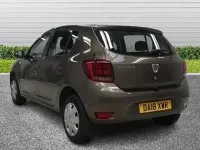 Used Dacia Sandero Ambiance 2018 Brown Hatchback