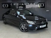 Used Mercedes C250 AMG line 204 HP (150 kW) 2017 Black Coupe