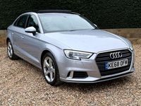 Used Audi A3 Sport 150 HP (110 kW) 2018 Silver Sedan