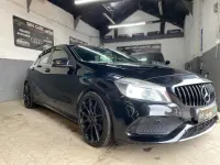 Used Mercedes A180 AMG line 109 HP (80 kW) 2016 Black Hatchback