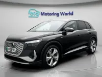 Used Audi Q4 e-tron S-Line 150 kW (204 HP) 2022 Black SUV
