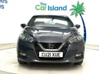 Begagnad Nissan Micra Acenta 92 HK (67 kW) 2021 Grå Halvkombi