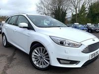 Used Ford Focus Titanium X 120 HP (88 kW) 2018 White Estate