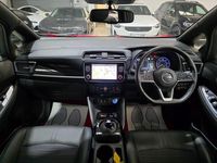 Used Nissan Leaf N-Connecta 160 kW (218 HP) 2021 Red Hatchback