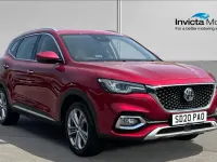 Used MG HS Exclusive 162 HP (119 kW) 2020 Tricoat red metallic SUV