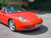Used Porsche Boxster 2002 Red Cabriolet