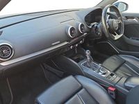 Used Audi S3 Sportback Black Edition 306 HP (225 kW) 2018 White Hatchback