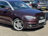 Used Audi A1 S-Line 185 HP (136 kW) 2012 Red Hatchback