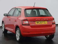 Used Skoda Fabia SE L 94 HP (69 kW) 2020 Corrida red Hatchback