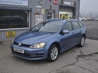 Used VW Golf VII SE 150 HP (110 kW) 2014 Blue Estate