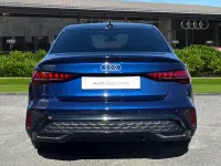 Begagnad Audi A3 S-Line 150 HK (110 kW) 2025 Blå Sedan