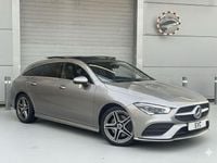 Used Mercedes CLA220 Shooting Brake AMG line 2020 Silver Estate