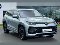 Used VW Tayron R-line 265 HP (194 kW) 2025 Oyster silver metallic SUV
