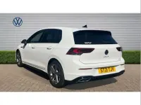 Used VW Golf VIII R-line 150 HP (110 kW) 2021 White Hatchback