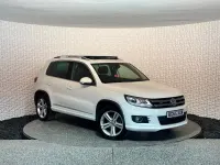 Used VW Tiguan R-line Edition 184 HP (135 kW) 2015 White SUV