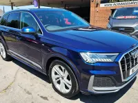 Used Audi Q7 S-Line 231 HP (169 kW) 2022 Blue SUV