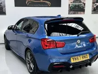 Used BMW 118 M Sport 136 HP (100 kW) 2017 Blue Hatchback