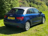 Begagnad Audi A1 Sport 2014 Blå Halvkombi