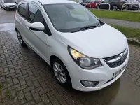 Used Vauxhall Viva 75 HP (55 kW) 2015 White Hatchback