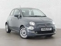 Used Fiat 500 Lounge 69 HP (50 kW) 2019 Grey Hatchback