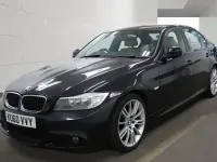Begagnad BMW 318 M Sport 2010 Svart Sedan