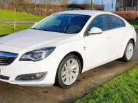 Used Vauxhall Insignia SRi 170 HP (125 kW) 2016 White Hatchback