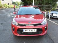 Used Kia Rio 84 HP (61 kW) 2017 Red Hatchback