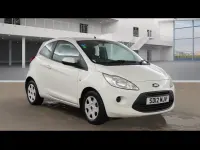 Used Ford Ka 69 HP (50 kW) 2012 White Hatchback