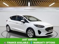Used Ford Fiesta Titanium 125 HP (91 kW) 2022 White Hatchback