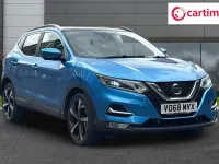 Used Nissan Qashqai Tekna 110 HP (80 kW) 2018 Blue SUV