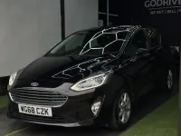 Used Ford Fiesta Zetec 100 HP (73 kW) 2018 Black Hatchback