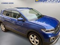 Used VW T-Cross SEL 2021 Blue SUV