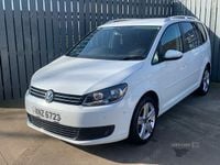 Used VW Touran SE 105 HP (77 kW) 2015 White MPV