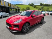 Used Porsche Macan S 354 HP (260 kW) 2019 Red SUV