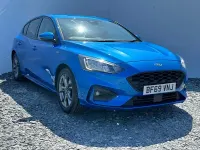 Used Ford Focus ST-Line 125 HP (91 kW) 2020 Blue Hatchback