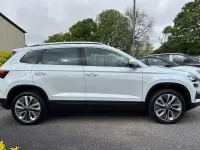Used Skoda Karoq SE L 150 HP (110 kW) 2023 Moon white metallic SUV