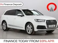 Used Audi Q7 S-Line 231 HP (169 kW) 2019 White SUV