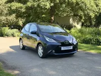 Used Toyota Aygo x-press 2015 Blue Hatchback