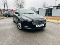 Used Ford Focus Zetec 125 HP (91 kW) 2018 Black Hatchback