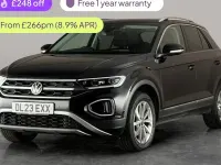 Used VW T-Roc Style 150 HP (110 kW) 2023 Black SUV