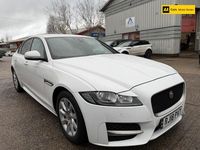 Used Jaguar XF R-Sport 163 HP (119 kW) 2018 White Sedan