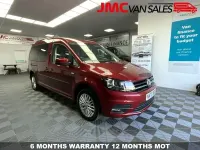 Usado VW Caddy Life 102 HP (75 kW) 2020 Vermelho Monovolume