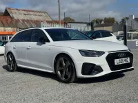 Used Audi A4 Black Edition 150 HP (110 kW) 2021 White Estate