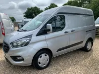 Used Ford Transit Custom Trend 130 HP (95 kW) 2020 Silver Van